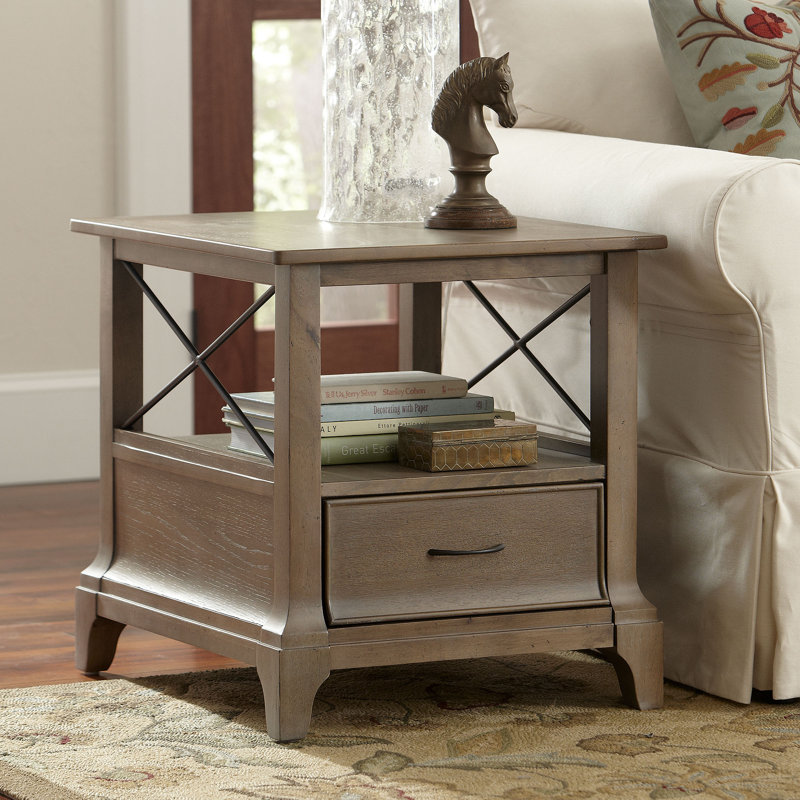 Three Posts Maltby Side Table & Reviews Wayfair